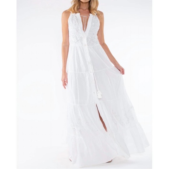 Taj by Sabrina Strappy Maxi w/ Tassel Ties main image 0